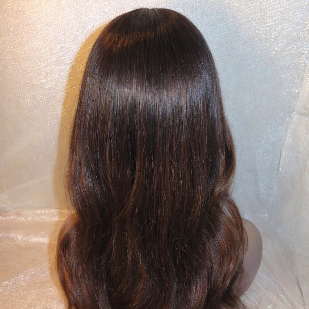 ✨1b/30 Money Piece Ombre 20 inch Human Hair Lace Wig 13x6 Versatile Look✨ - Picture 13 of 13